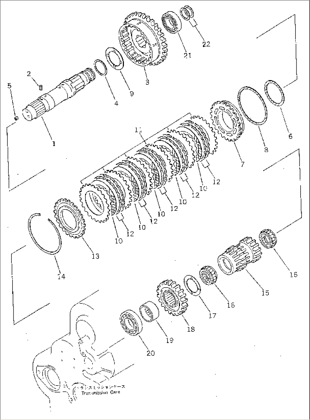 1ST CLUTCH (TBG/ABE SPEC.)(#10001-19999)