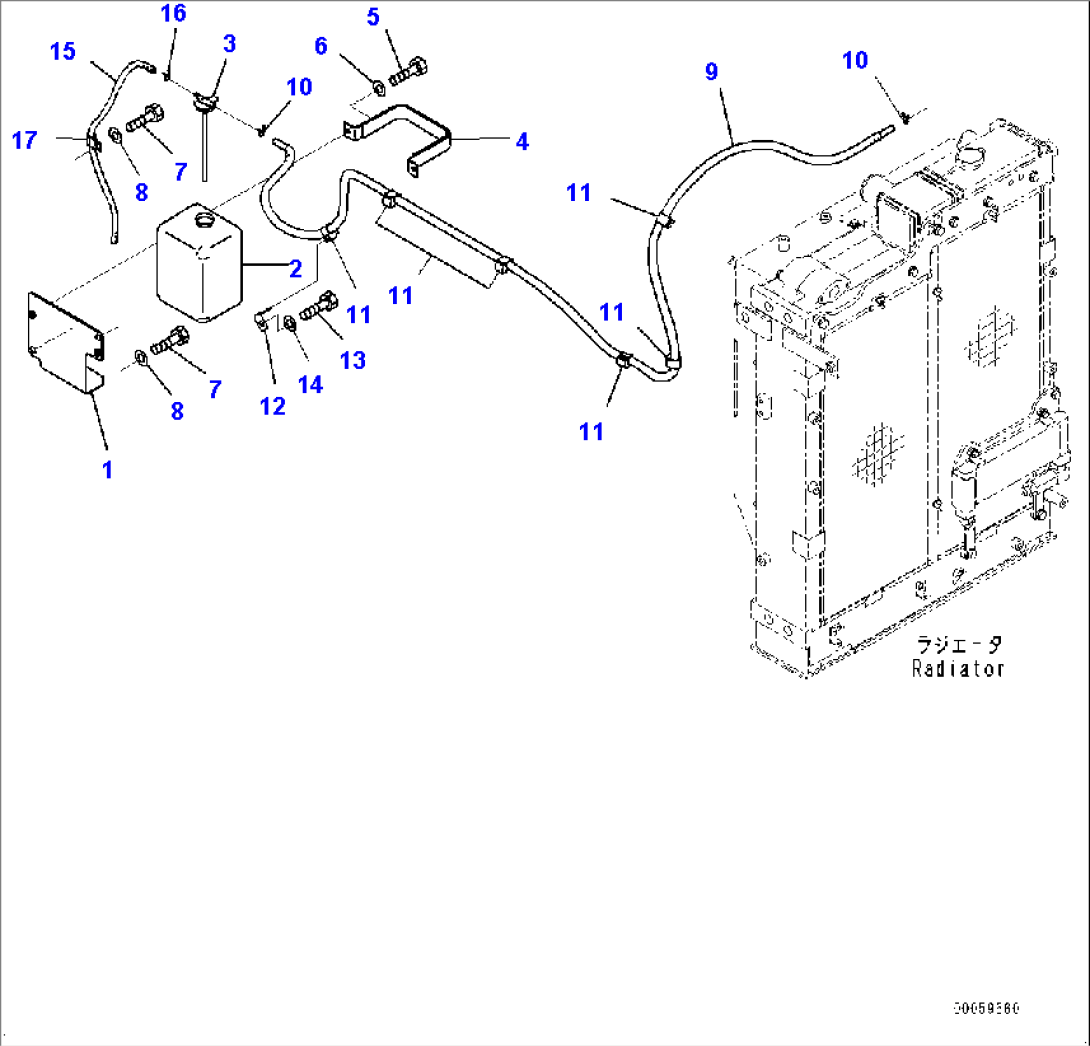 Cooling System, Sub-tank (#24510-)