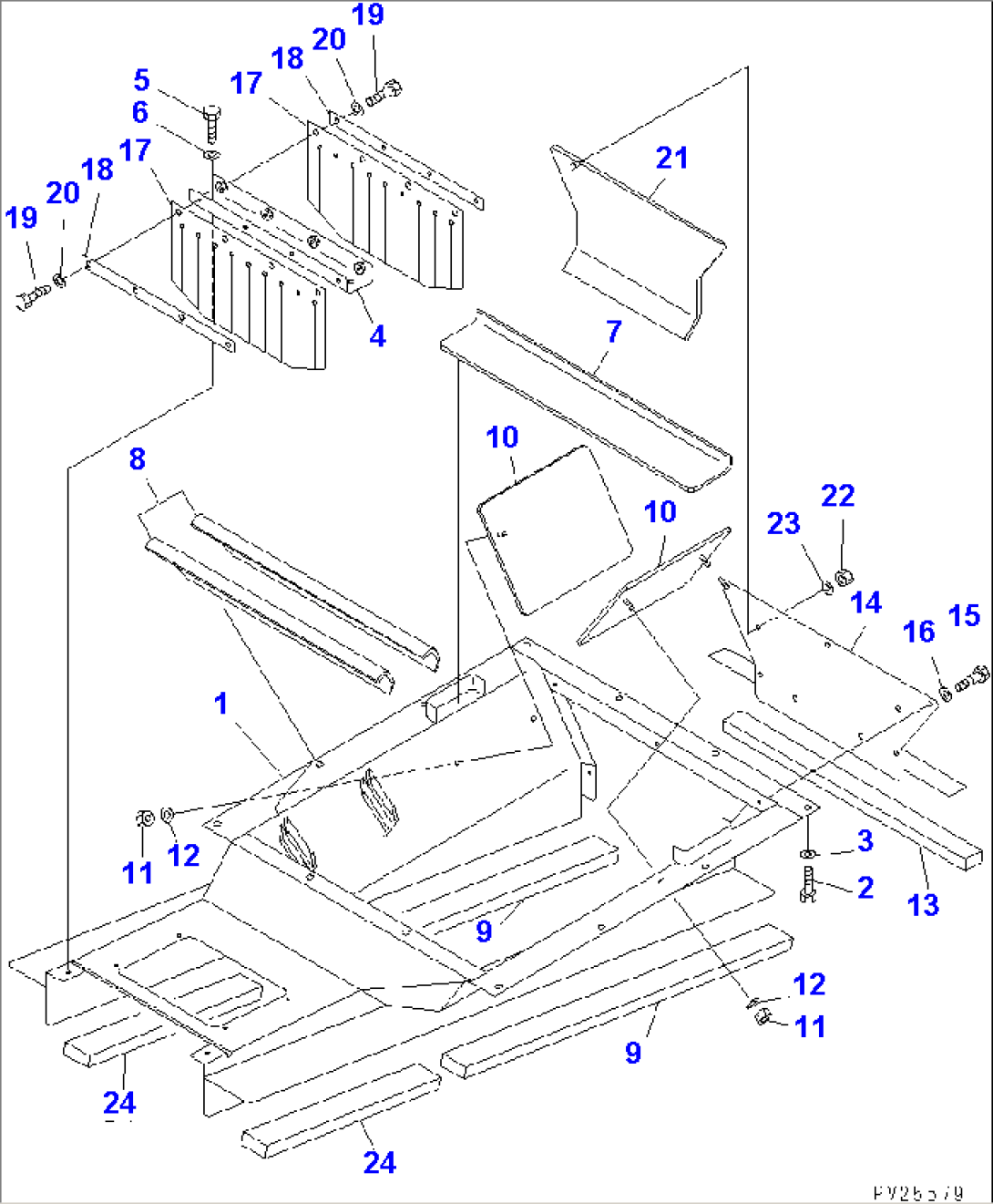 CRUSHER SYSTEM (3/3) (CHUTE)(#1101-)