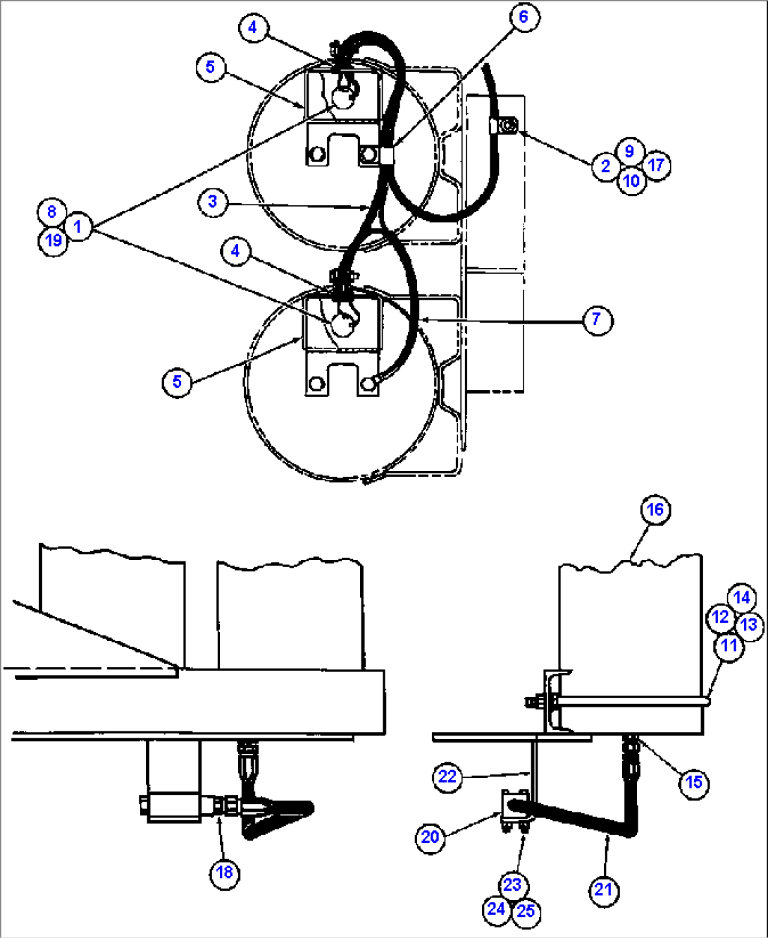 STEERING ACCUMULATORS INSTALLATION