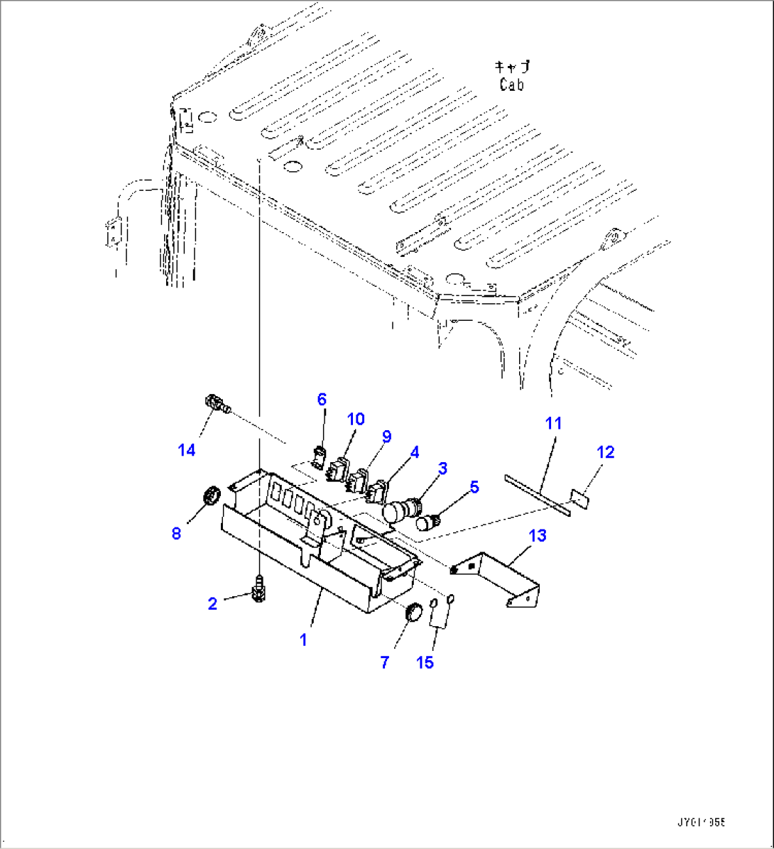 Cab, Switch and Switch Panel (#60001-)