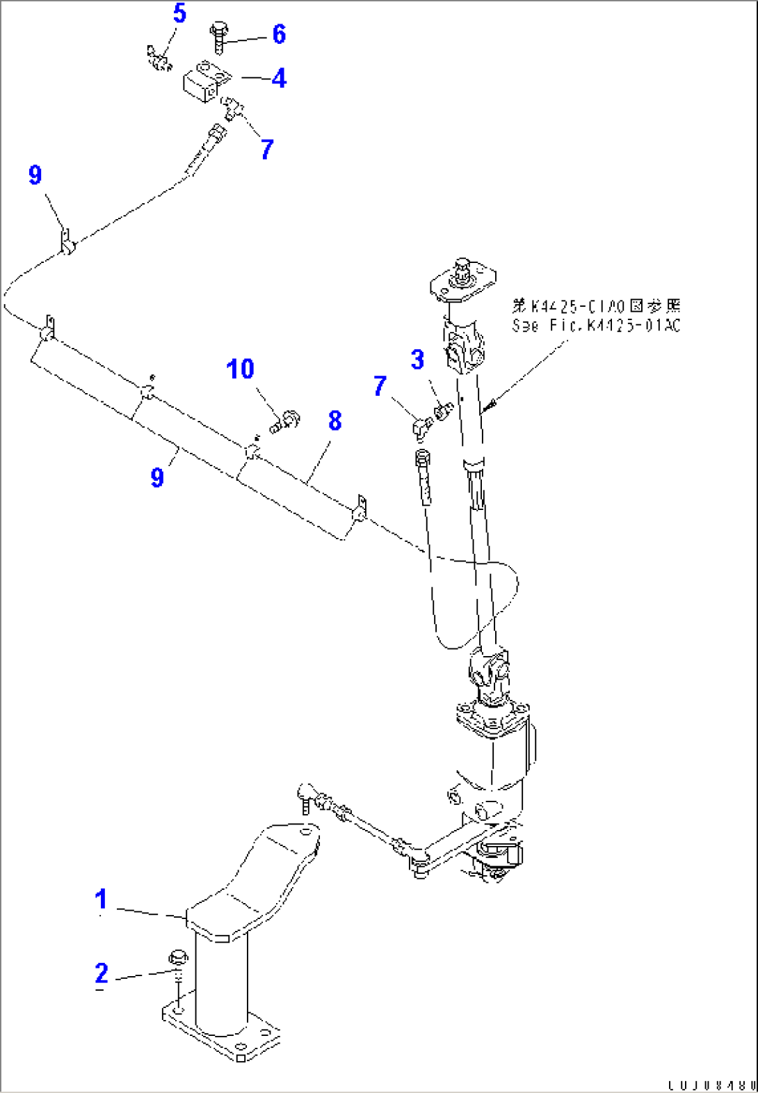 STEERING AND TRANSMISSION CONTROL (LINKAGE)