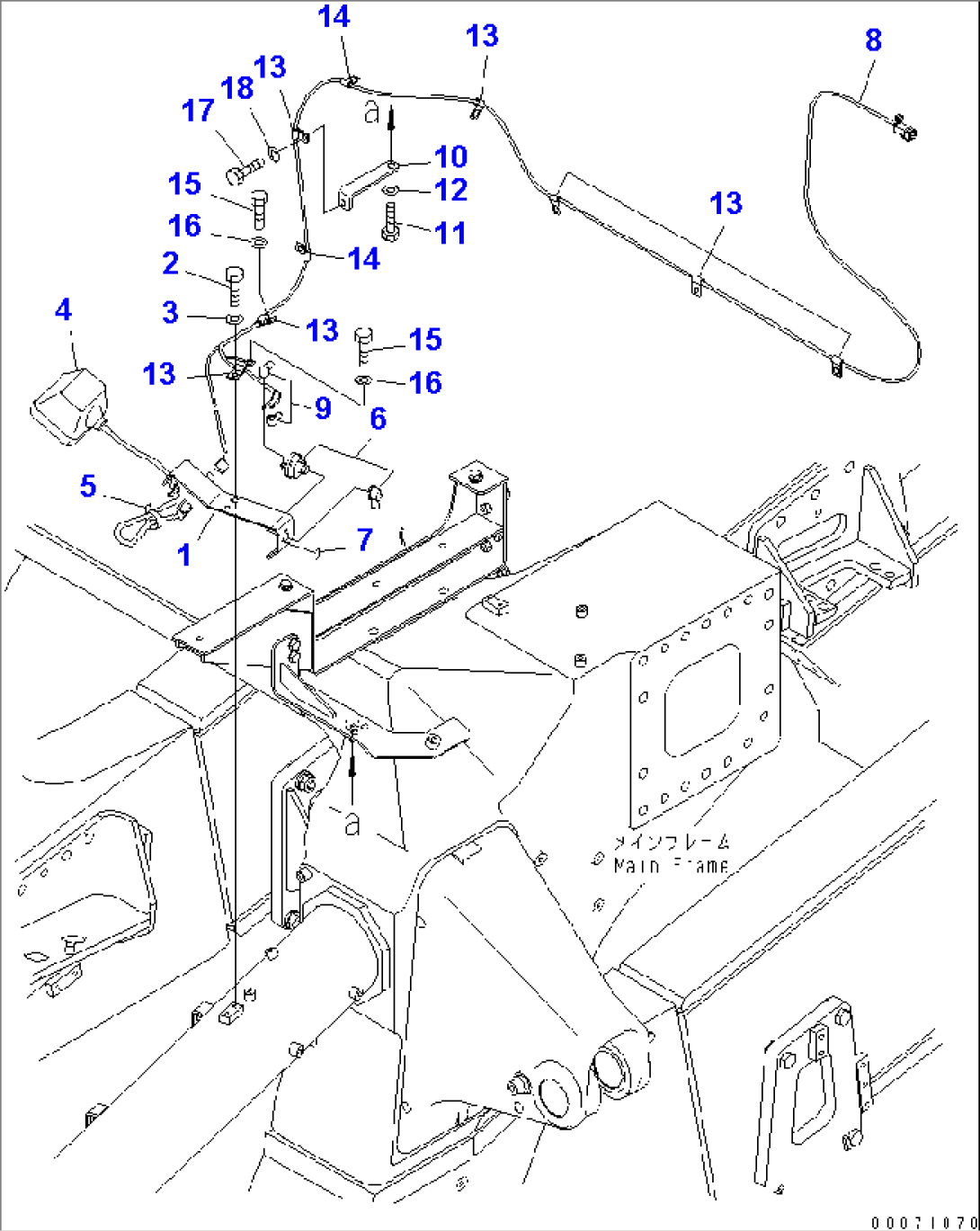 ENGINE ROOM LAMP(#7001-)