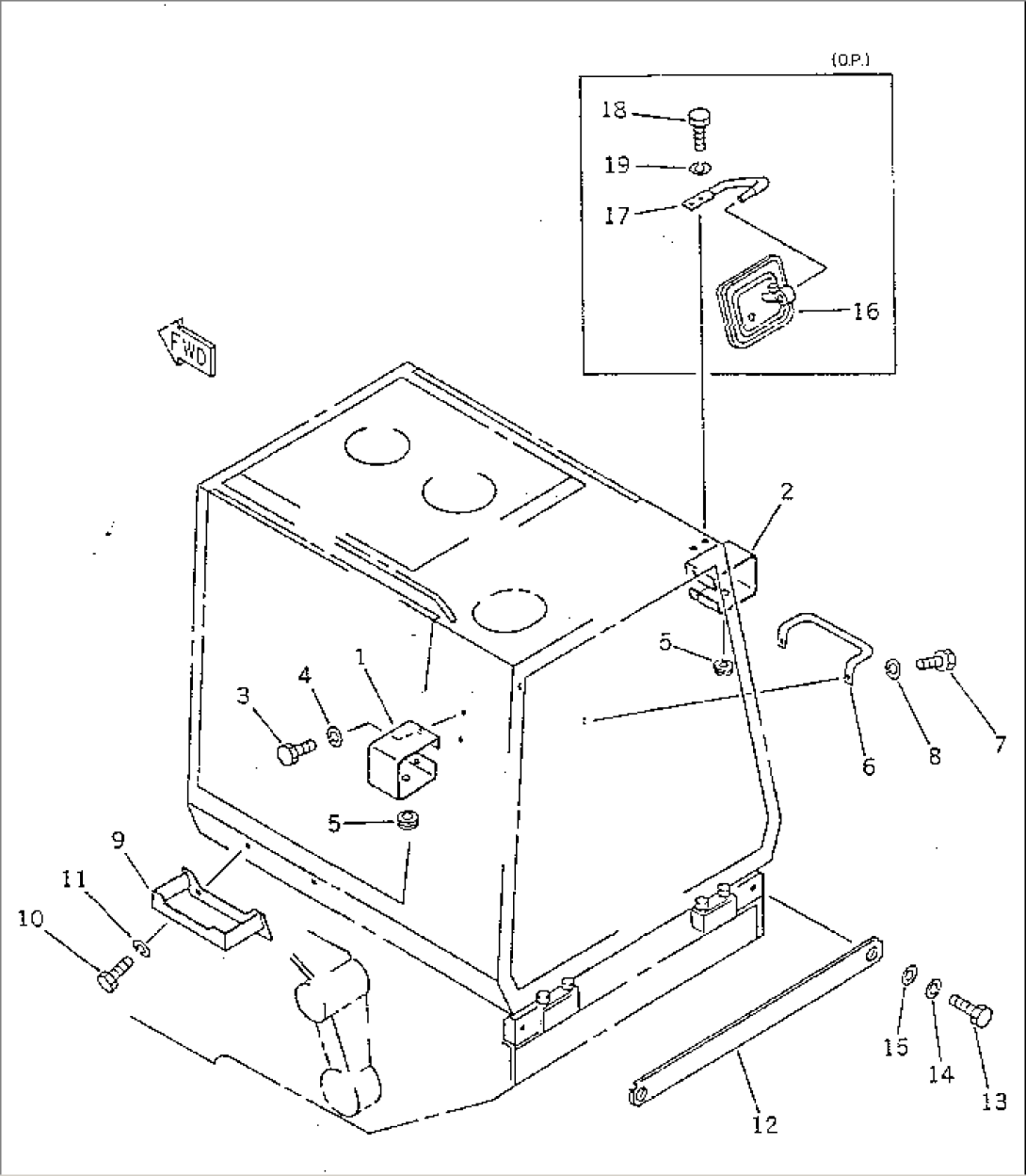 ENGINE HOOD (4/4)(#1400-)