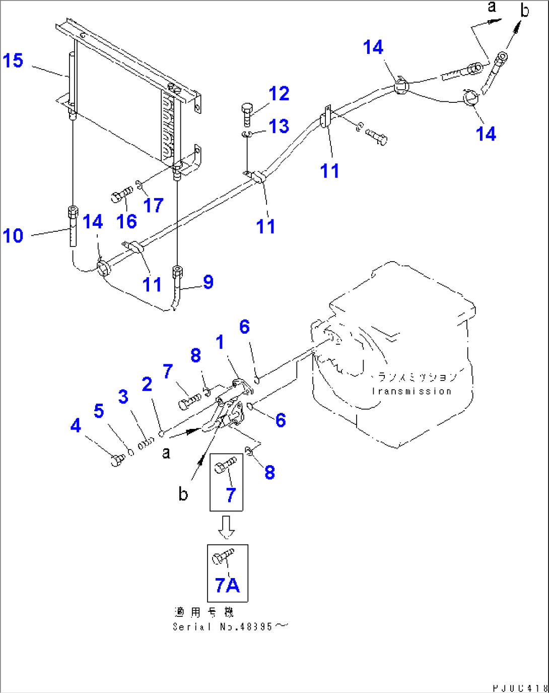 OIL COOLER PIPING