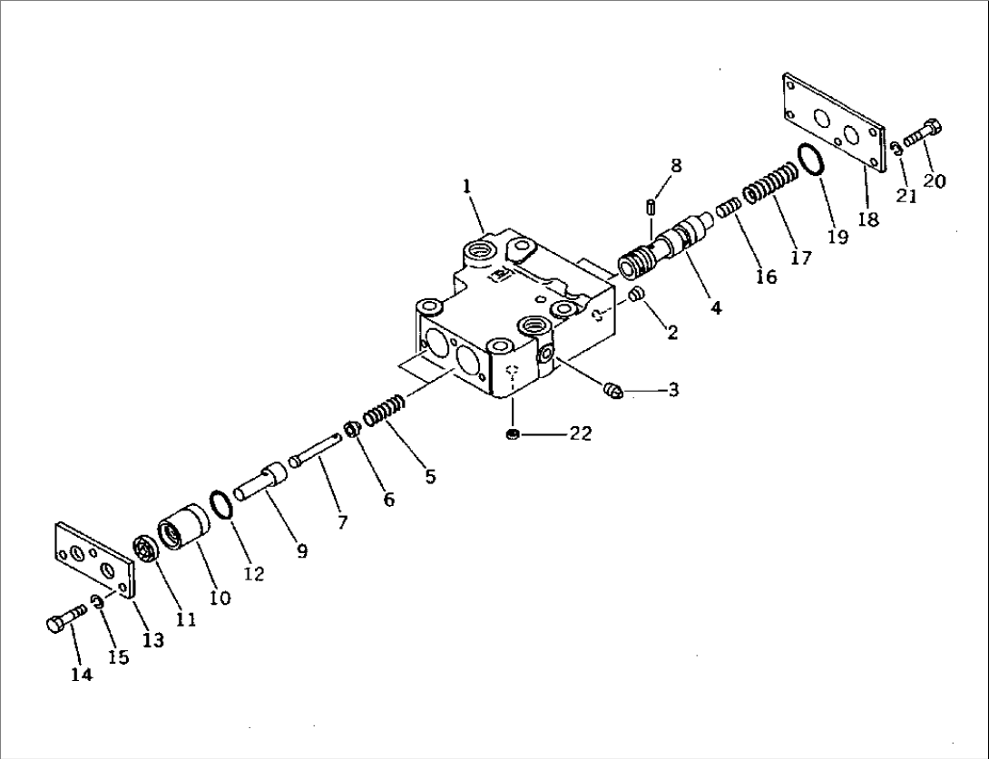 STEERING VALVE (FOR LEVER STEERING)