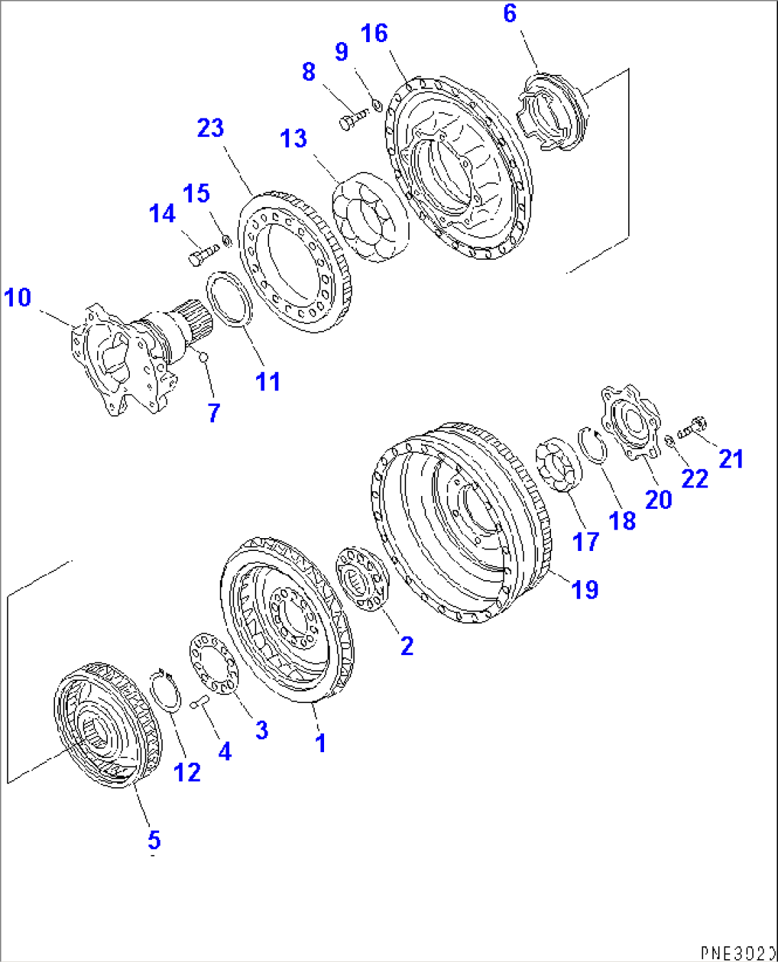 TORQUE CONVERTER (FOR EMERGENCY STEERING)
