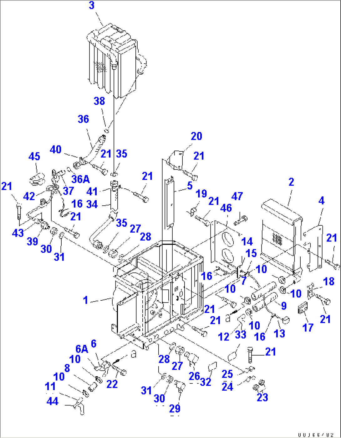 AIR CONDITIONER UNIT (1/2)(#10012-)