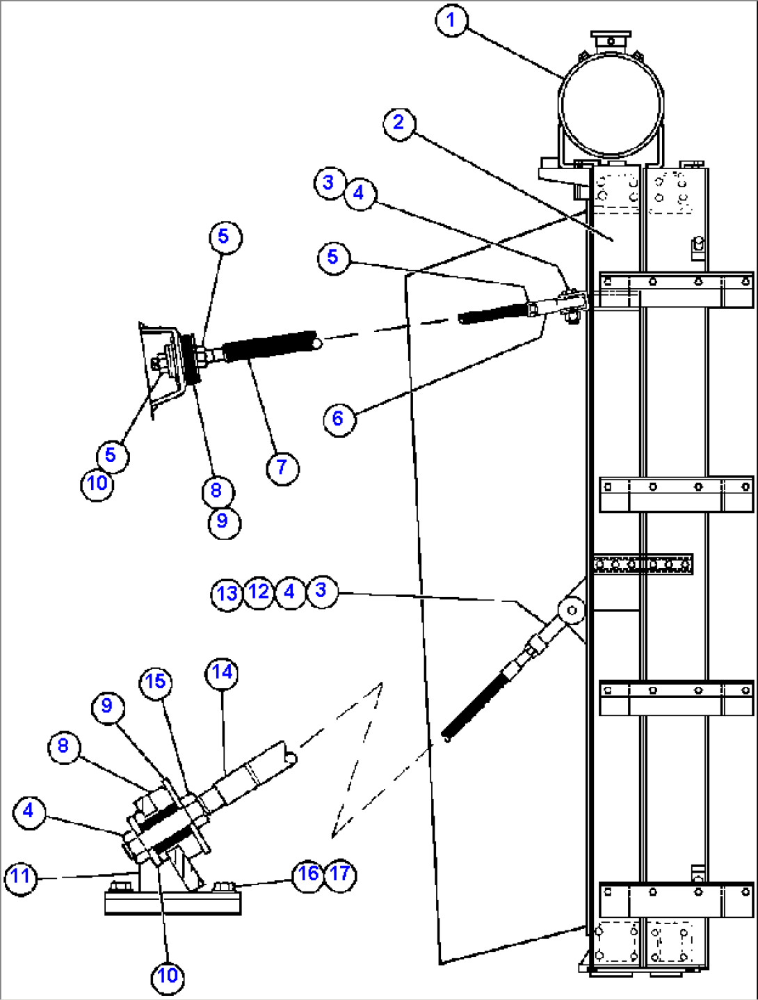 RADIATOR & SURGE TANK INSTL