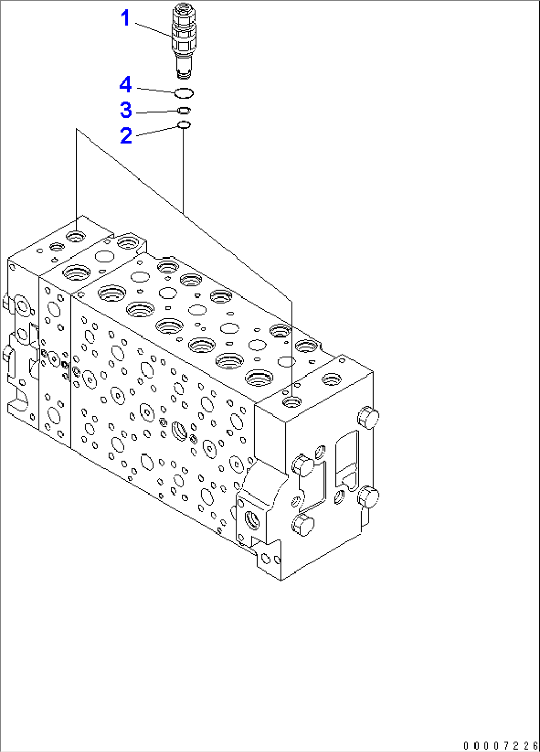 MAIN VALVE (7-SPOOL) (9/19)