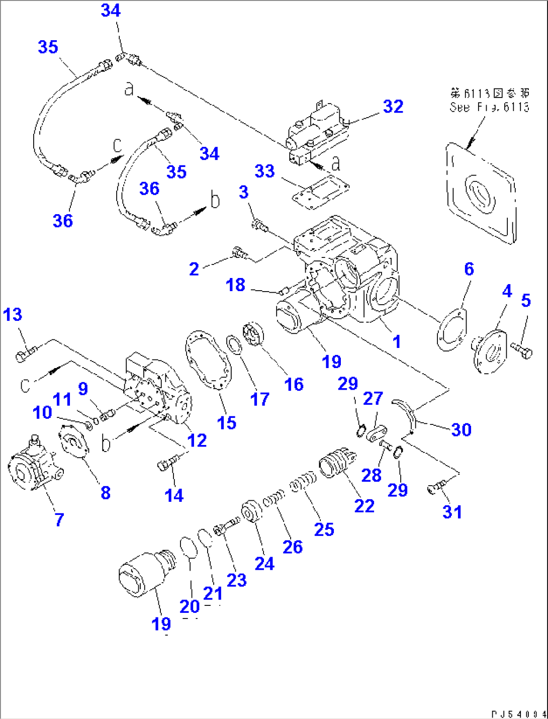 ROTOR PUMP (1/2)(#11001-11016)