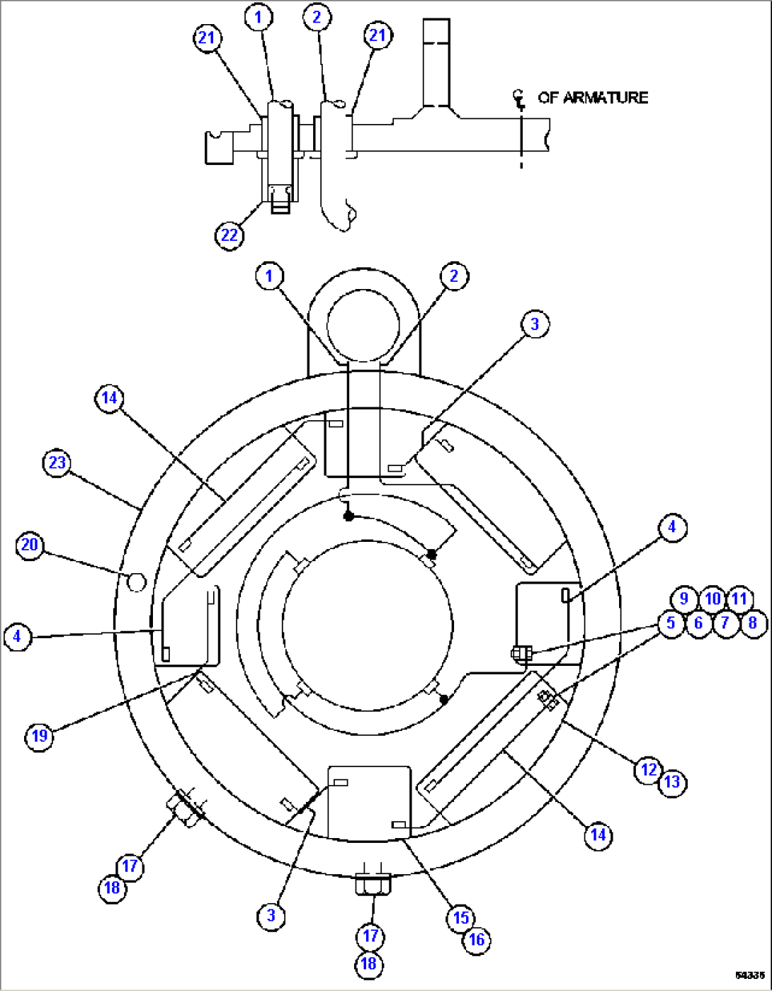 BLOWER MOTOR (FIELD INSTALLATION) XA4146