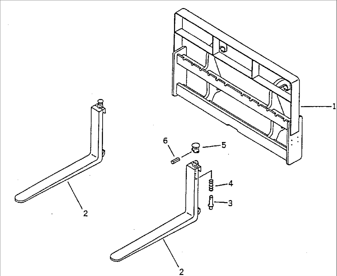 LUMBER FORK (FOR MULTI COUPLER)