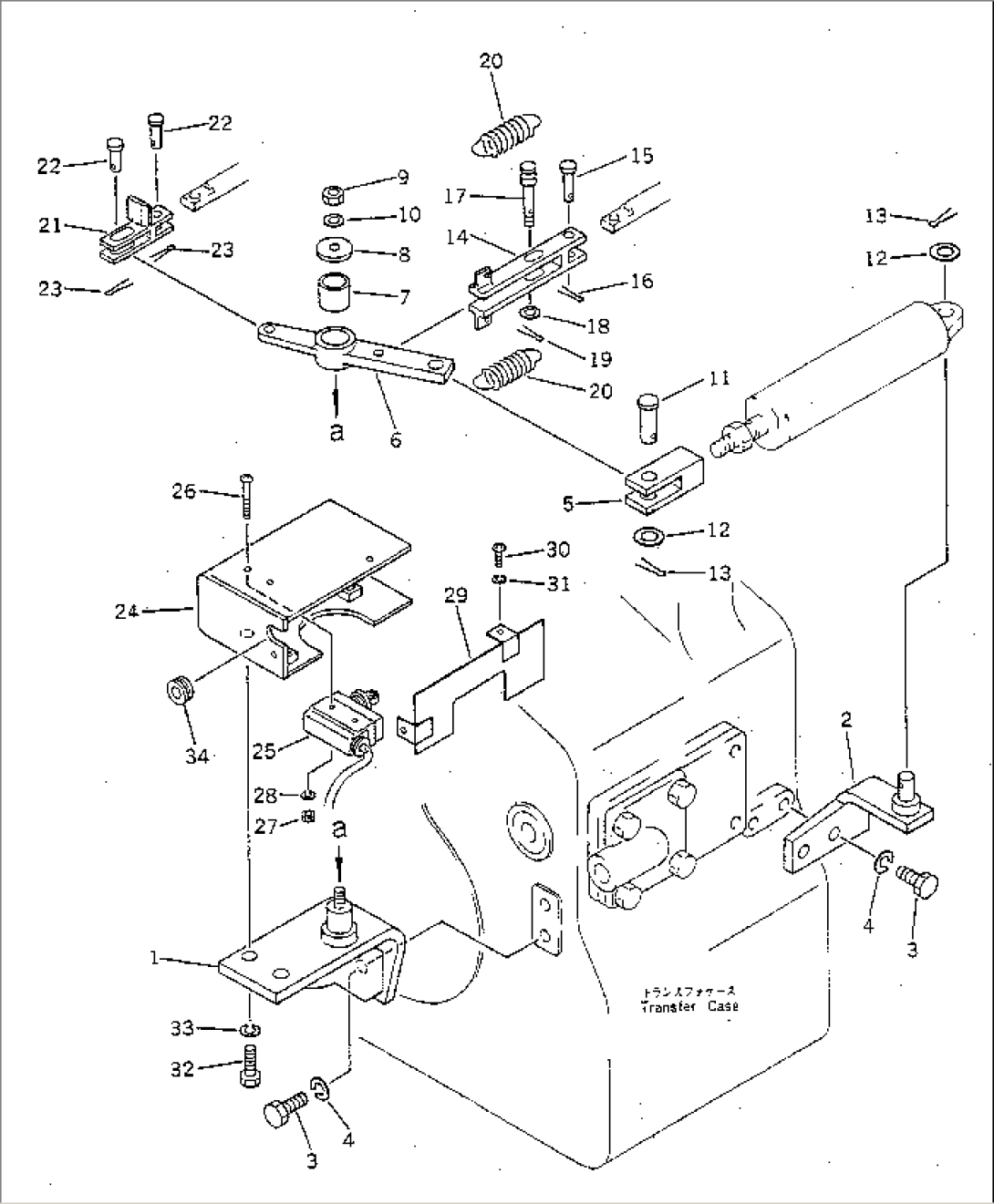 TRANSMISSION CONTROL LINKAGE (2/2)