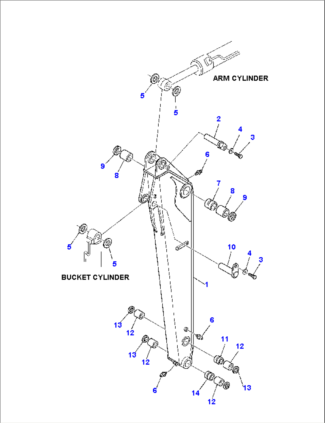 ARM, L=1850 mm