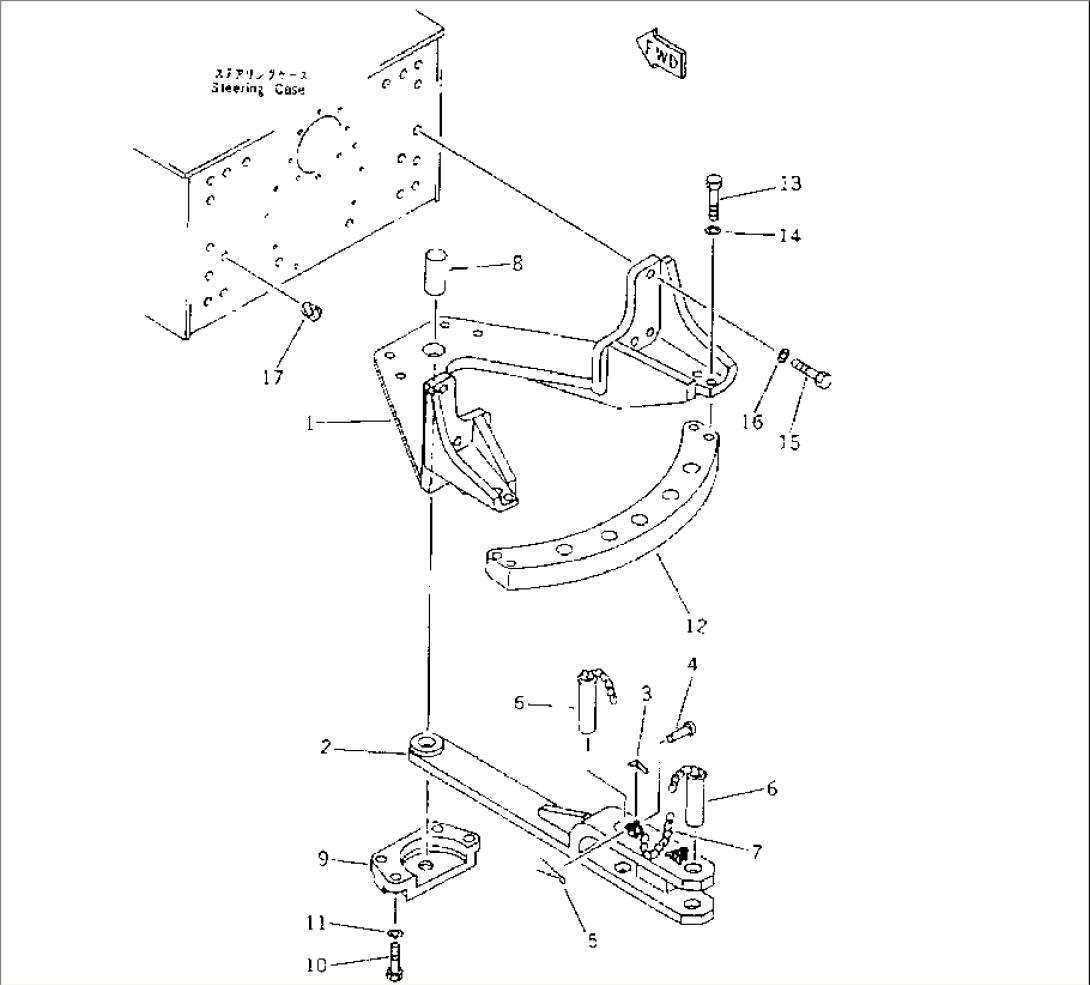 SWING DRAWBAR