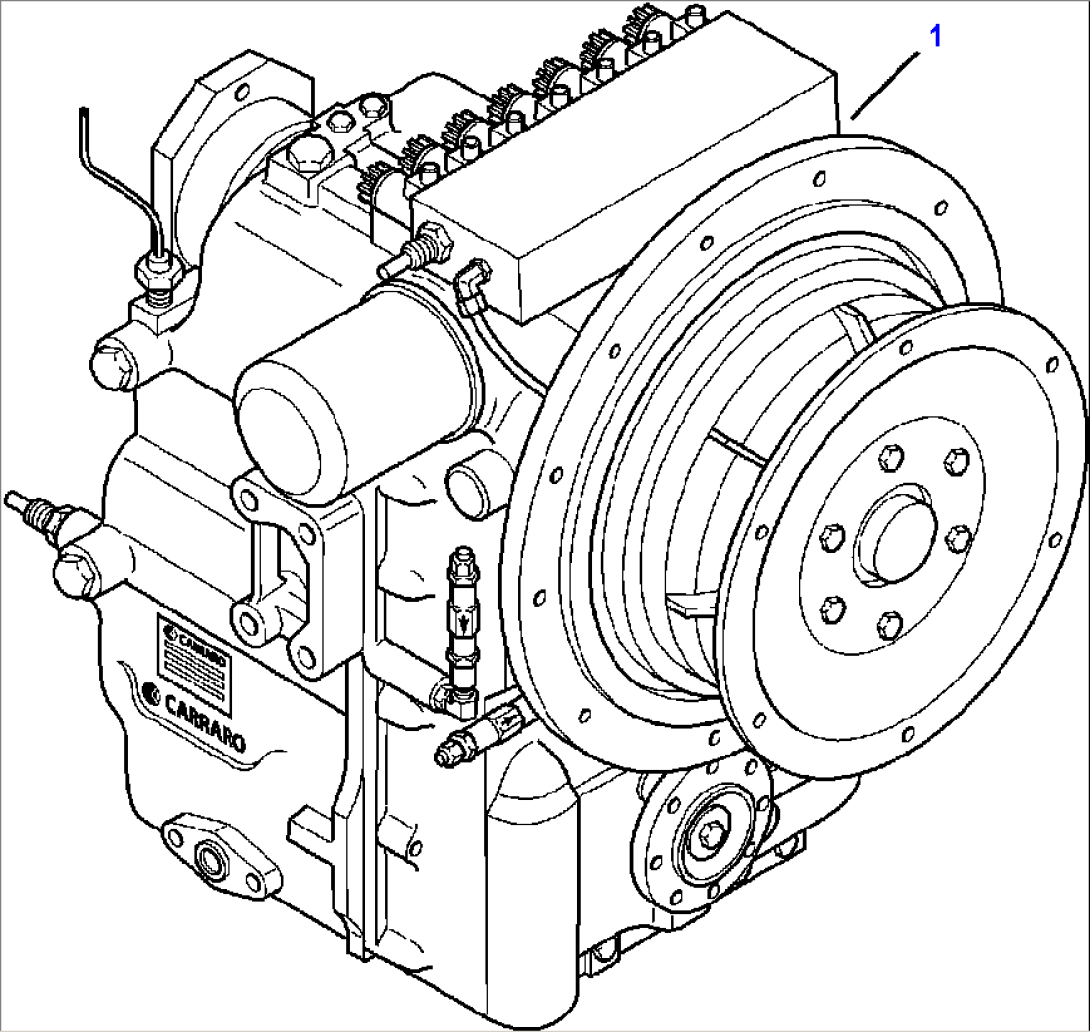 FIG. F3220-01A1 TRANSMISSION - COMPLETE ASSEMBLY