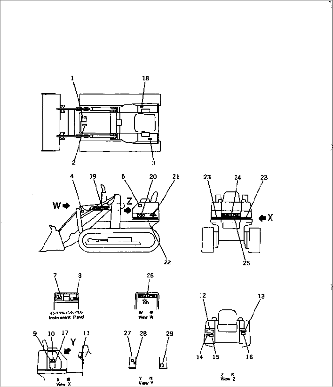 MARKS AND PLATES (ENGLISH)