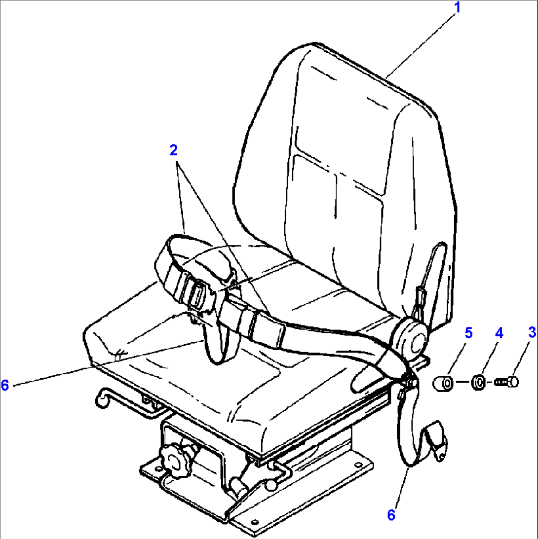 FIG NO. 5321 SEAT BELT KAB BRAND