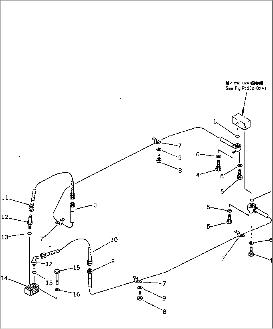 FRONT OUTRIGGER PIPING