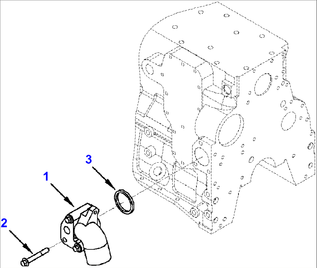 FIG. A5010-03A0 WATER INLET CONNECTION
