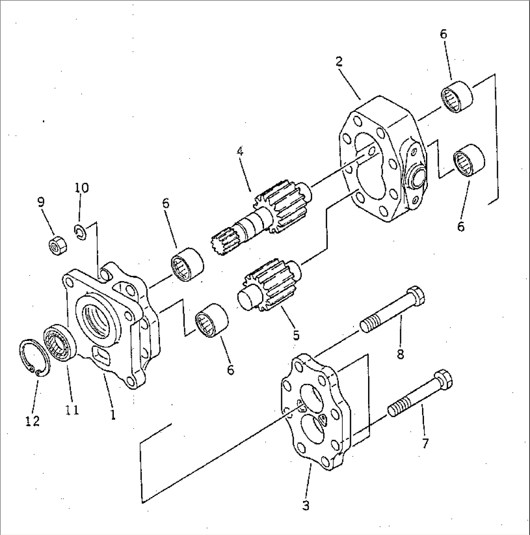 TRANSMISSION PUMP(#1001-1009)