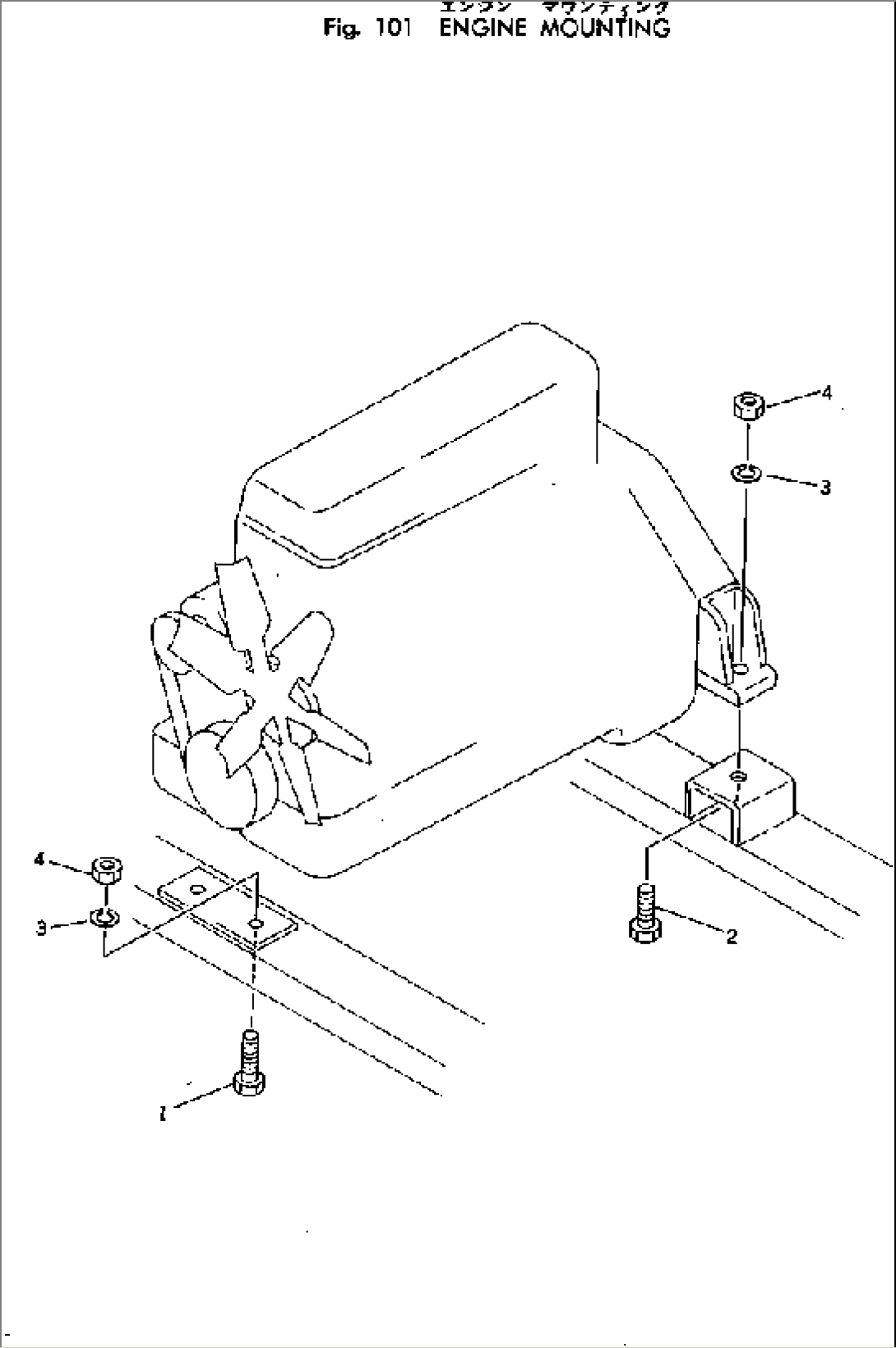 ENGINE MOUNTING