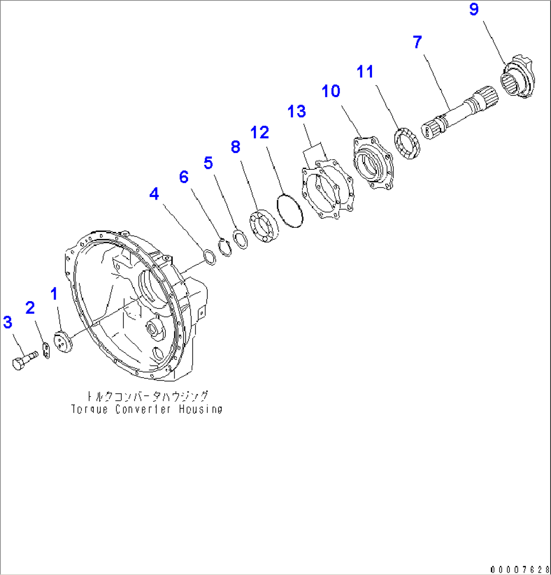 TORQUE CONVERTER OUTPUT