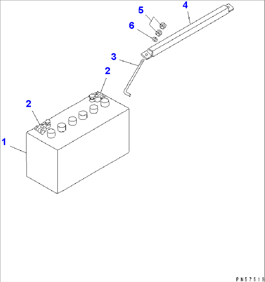 BATTERY (130E41R) (12V¤ 110AH)