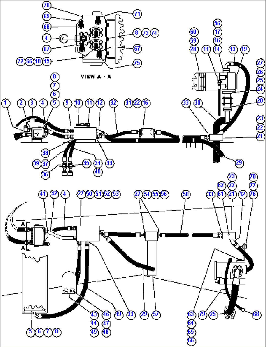 STEERING SYSTEM PIPING - 1