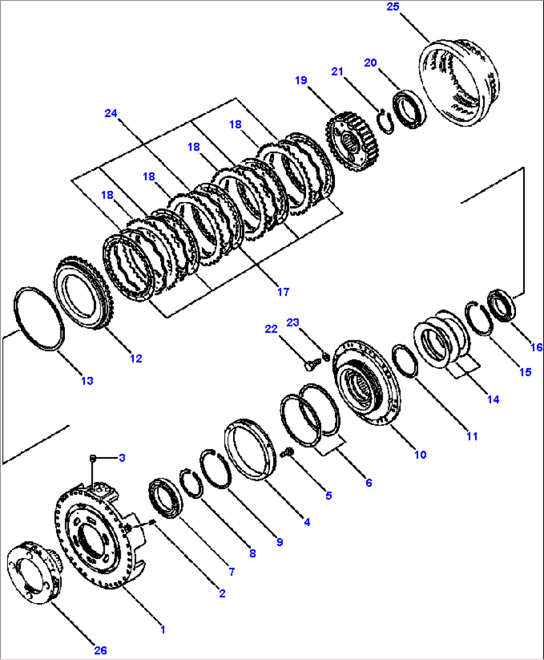 TRANSMISSION 2nd CLUTCH