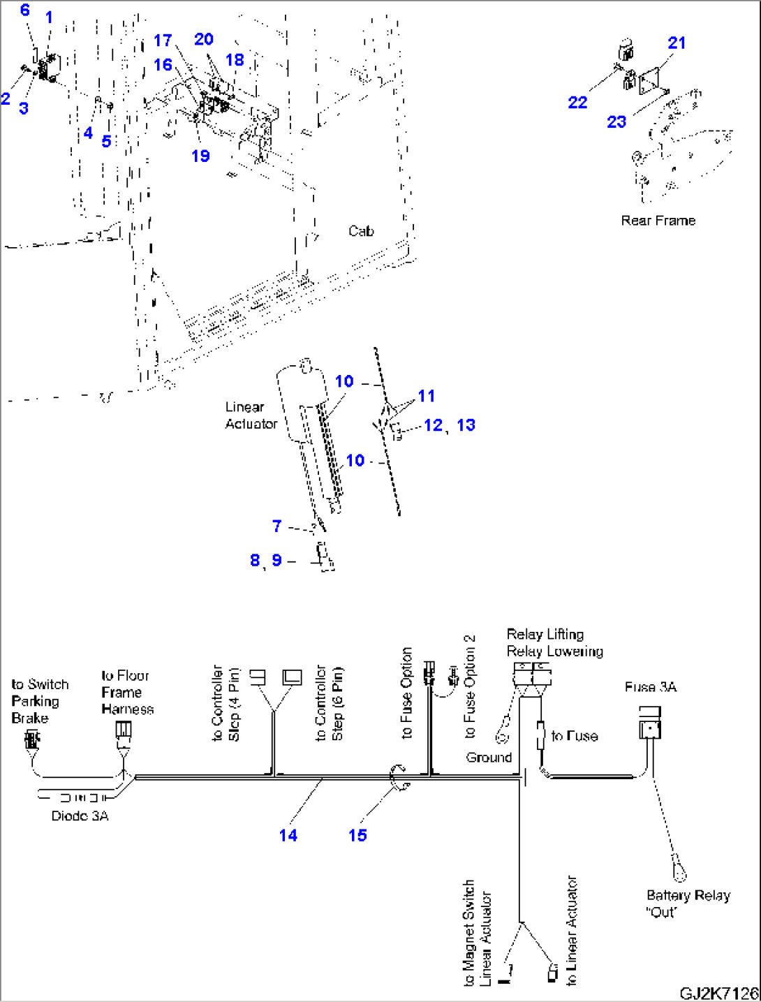 LADDER (TILT) (2/2) (FLOOR LHS)