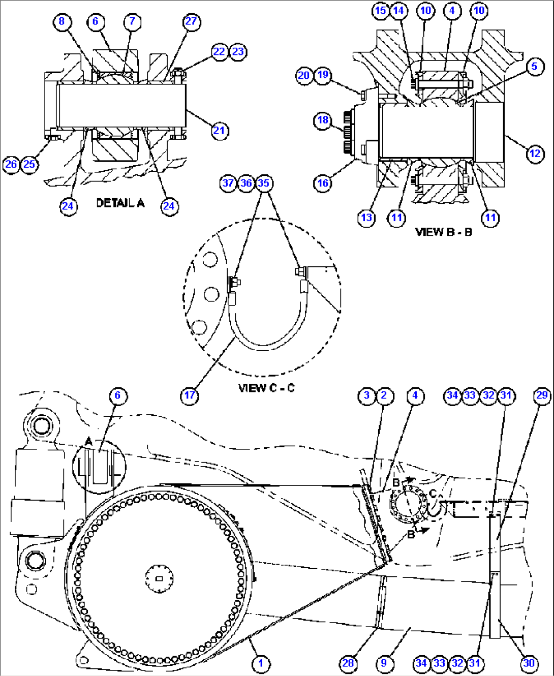 DRIVE AXLE & MOUNTING