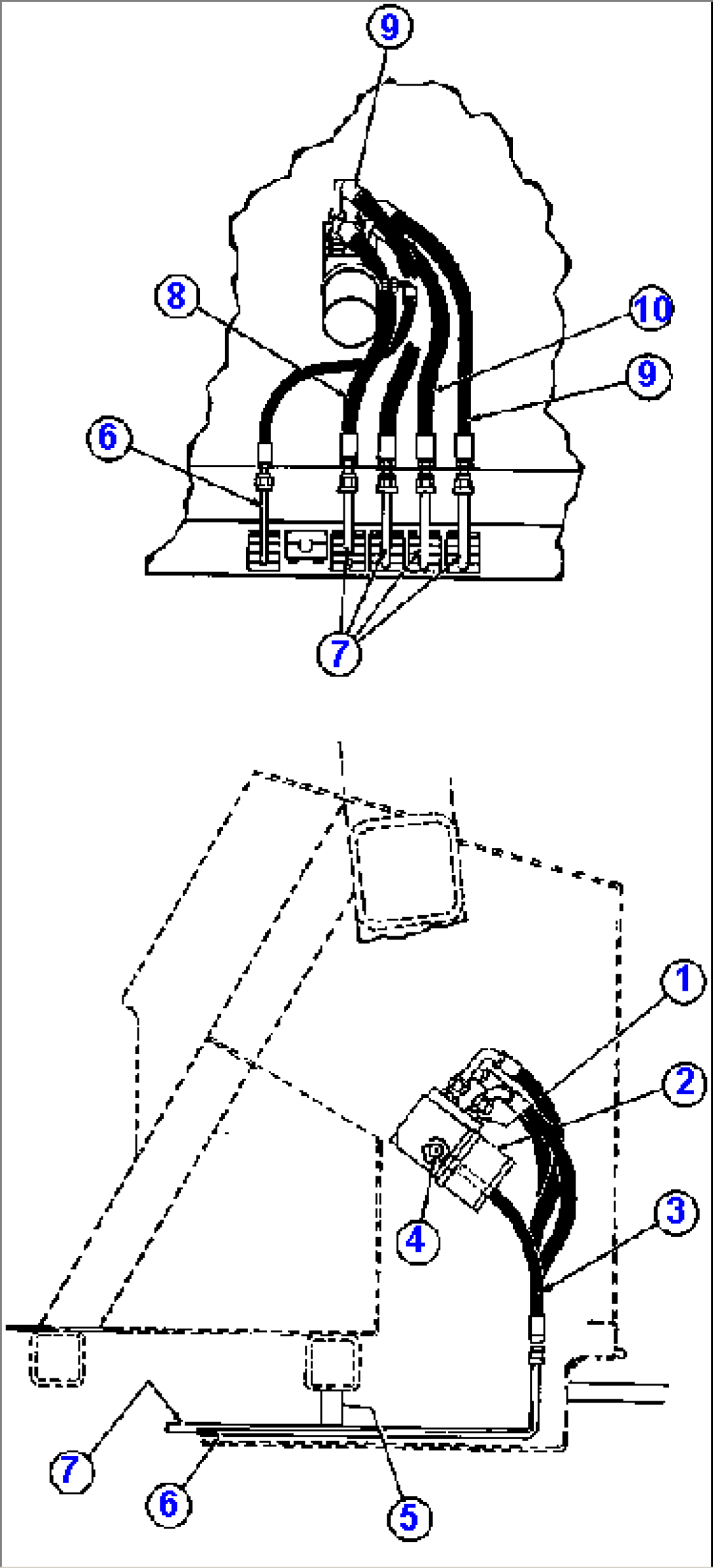 STEERING CONTROL VALVE PIPING