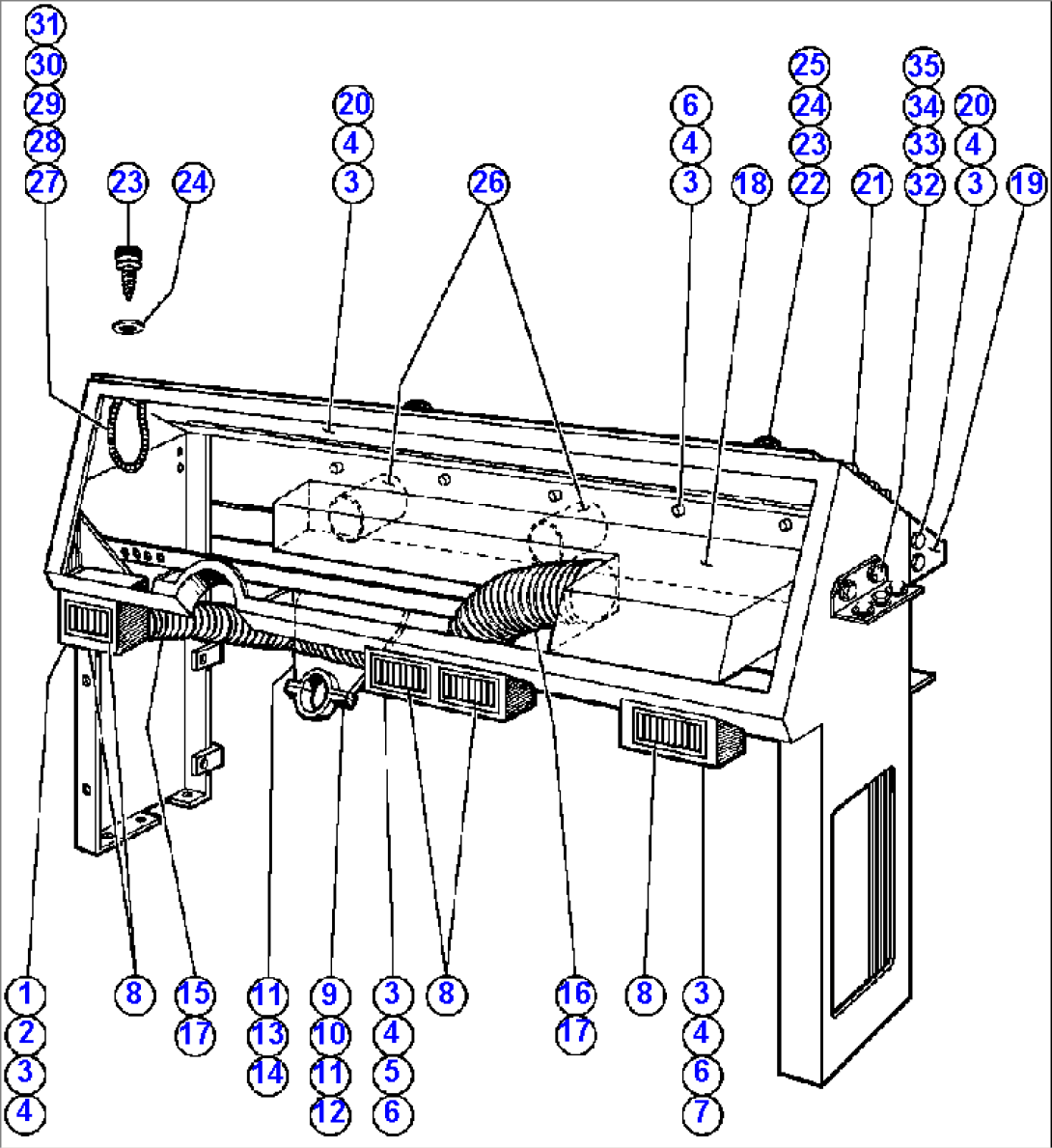 CONSOLE ASSM (PB7515)