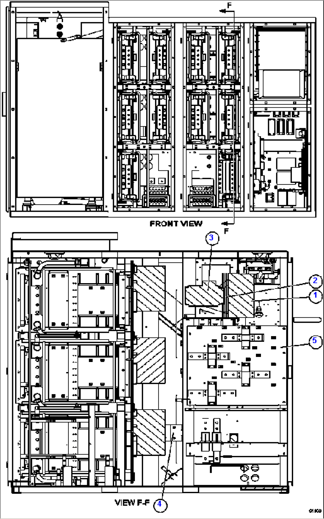 INVERTER CABINET - FRONT 7/13 PC1760