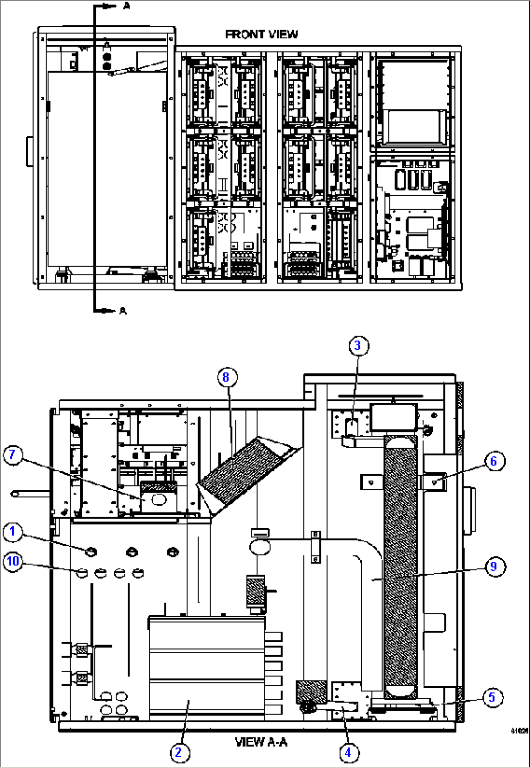 INVERTER CABINET - FRONT 2/13 PC1760