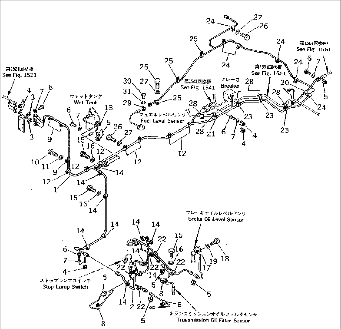 ELECTRICAL SYSTEM (REAR FRAME LINE)