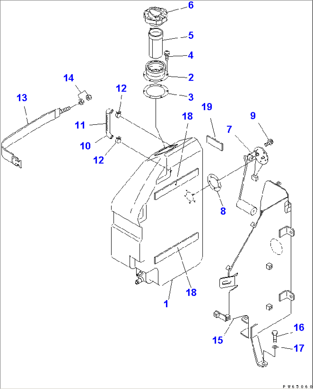 FUEL TANK (TANK AND RELATED PARTS)