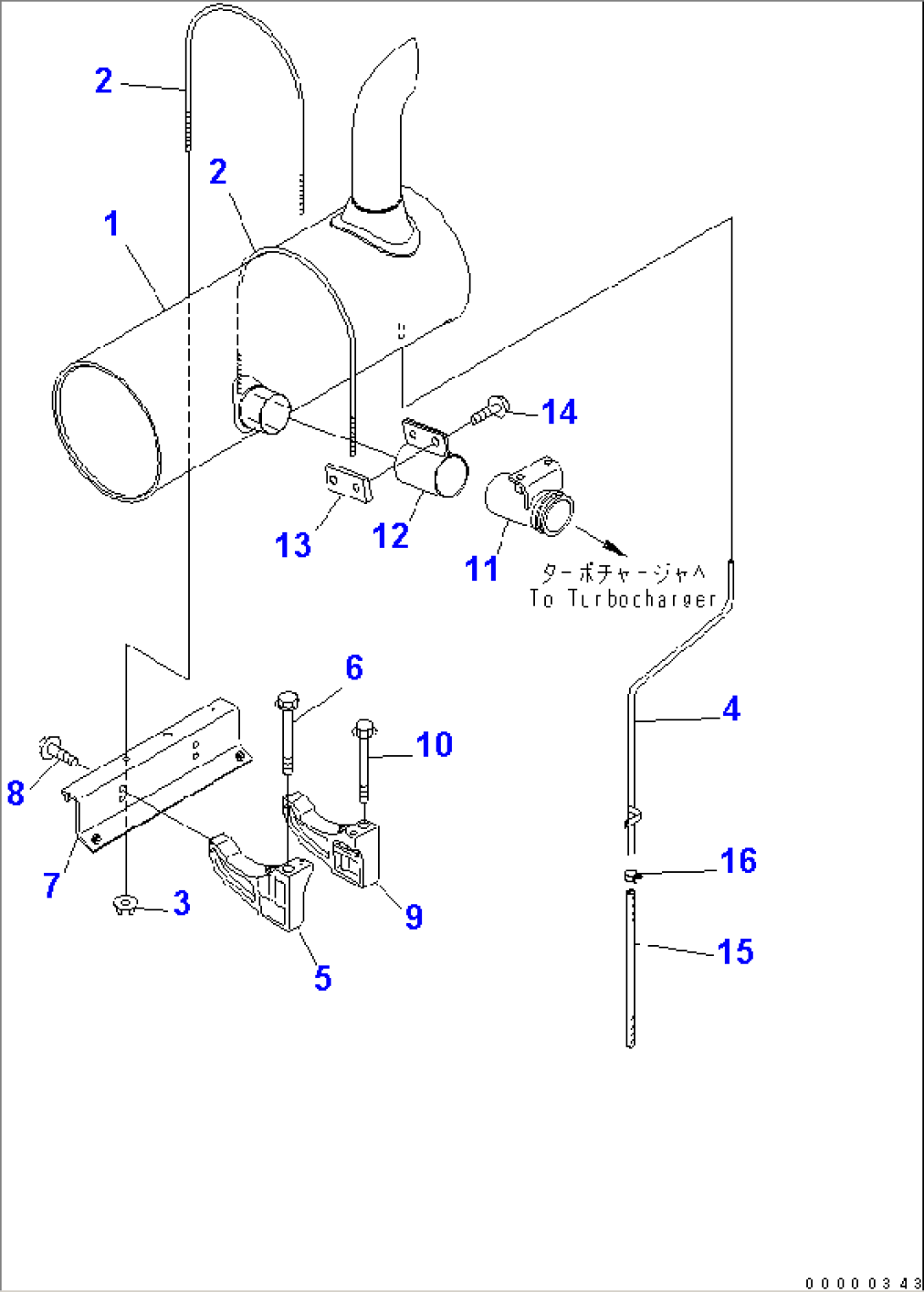 MUFFLER(#K35001-)