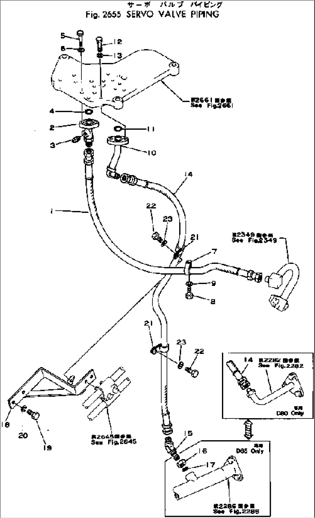 SERVO VALVE PIPING