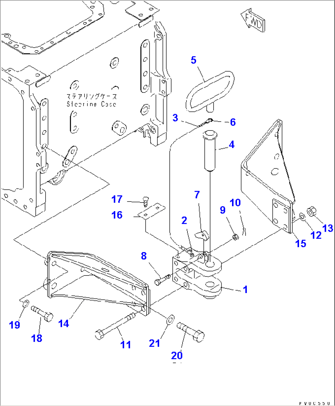 DRAWBAR (REGULATION OF EU DYNAMIC NOISE)