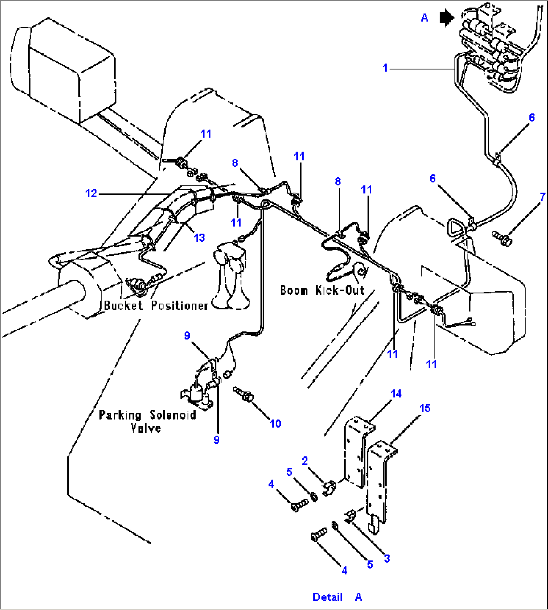 ELECTRICAL SYSTEM FRONT FRAME LINE