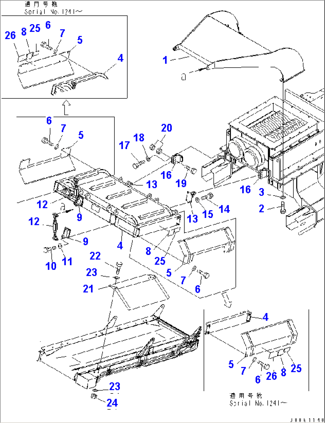 MAGNETIC SEPARATOR AND PIPING (1/2)(#1207-)