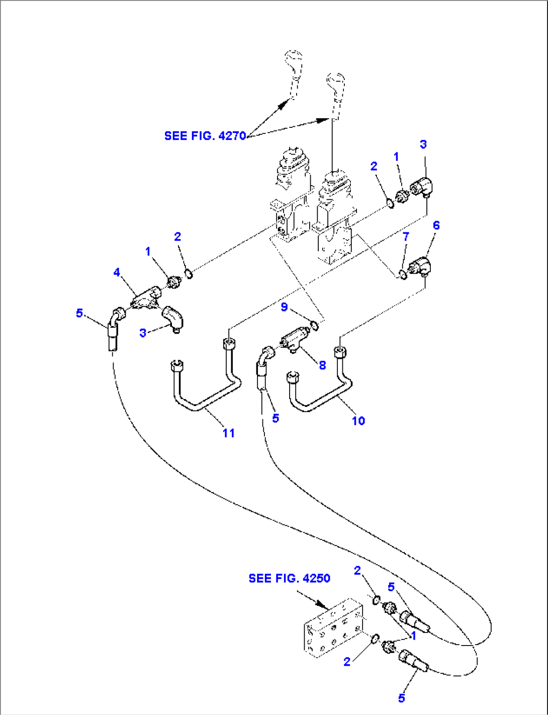 OUTRIGGER CONTROL LEVER (2/2)