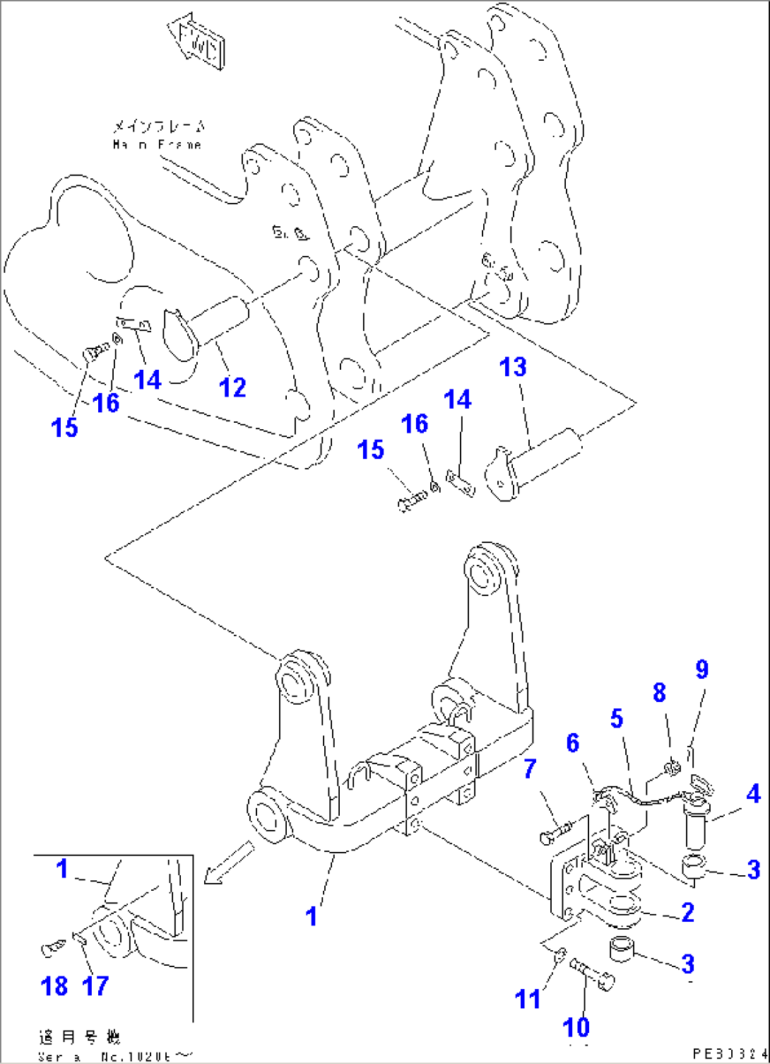 DRAWBAR (T.B.G. SPEC.)