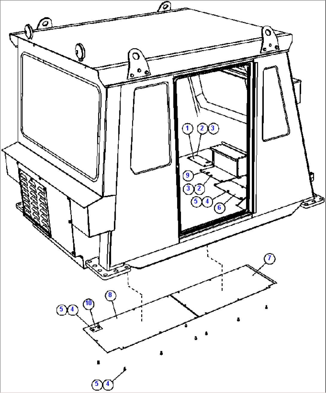 CAB ACCESS COVERS