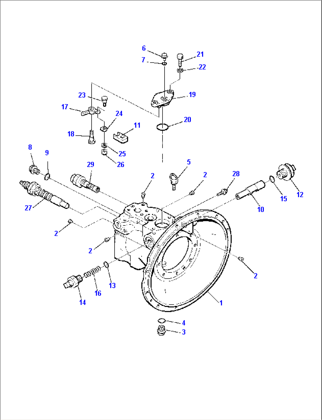 HYDRAULIC PUMP (2/4)