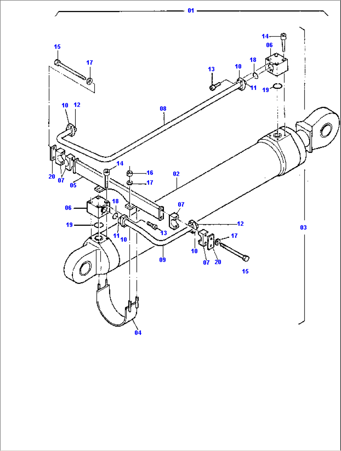 Pipes - Bucket Cylinder