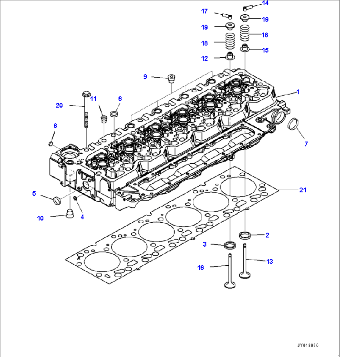 A1009-001001 CYLINDER HEAD